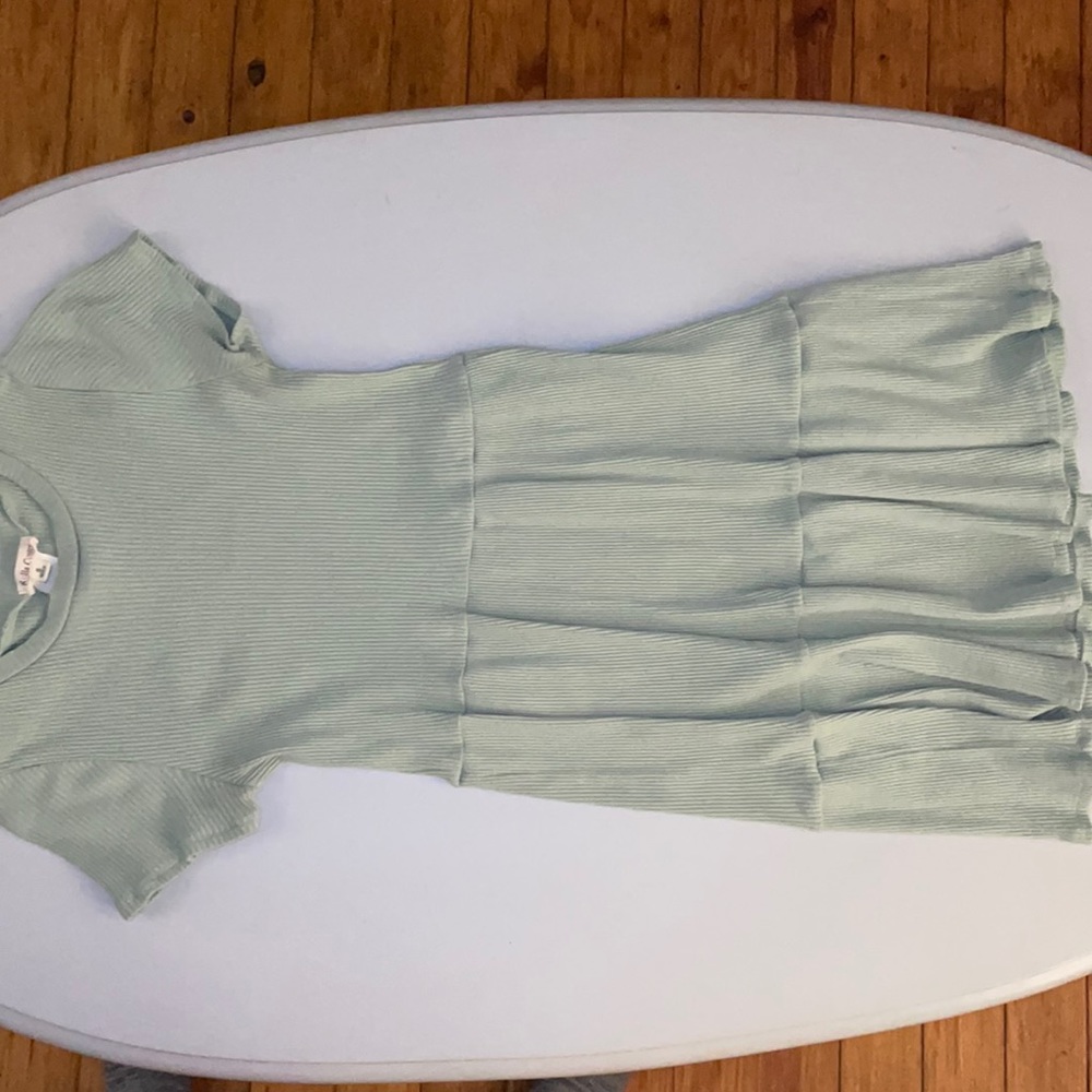 Light green sundress